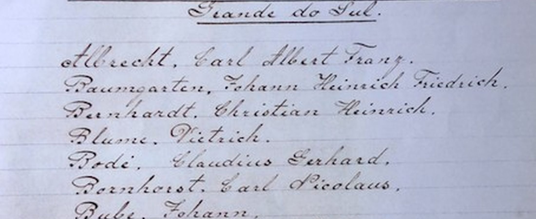 Livro do Rol dos Súditos Alemães do Consulado Imperial em Rio Grande (RS)